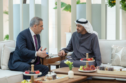 Dışişleri Bakanı Fidan, BAE Devlet Başkanı Muhammed bin Zayid Al Nahyan ile görüştü