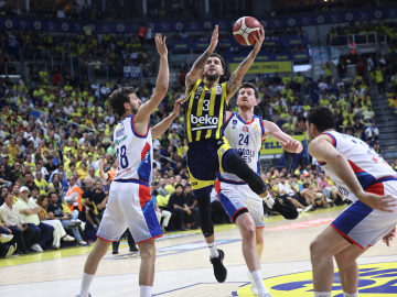 Fenerbahçe Beko, final serisinin 4'üncü maçında Anadolu Efes'i ağırlayacak