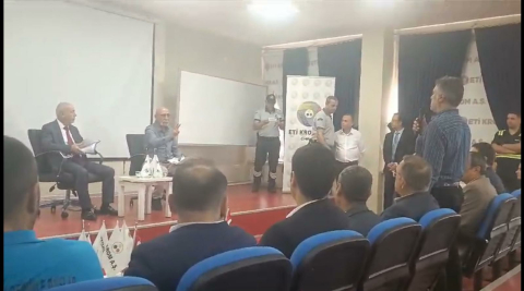 Elazığ’da 11 gündür işçileri eylemde olan maden işletmesi geçici olarak kapatıldı, işçiler izne çıkarıldı