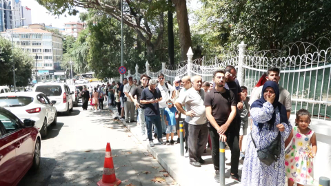 İstanbul- Yıldız Sarayı'nda haftasonu yoğunluğu