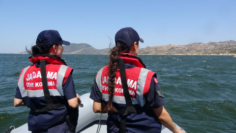 AYDIN Bafa Gölü'nü jandarma timleri koruyor (VİDEO EKLENDİ)