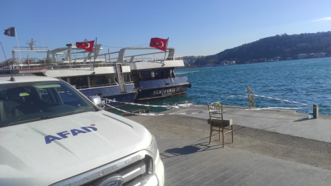 İstanbul- Kayıp kardeşleri aramak için İstanbul Boğazı gemi trafiğine kapatıldı- 4 / Aktüel görüntü- geniş haber